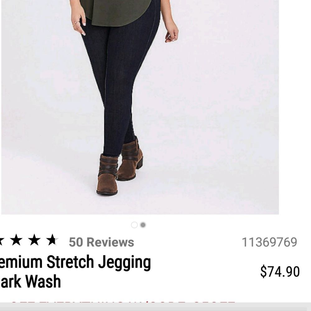 Torrid Premium Stretch Jeggings